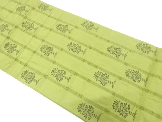 JAPANESE FUKURO OBI / MATELASSE / WOVEN GRID
